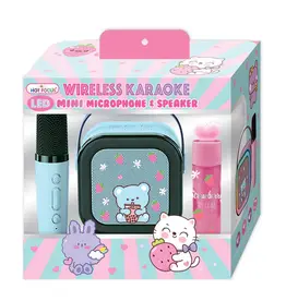 HOT FOCUS LED Wireless Karaoke Mini Microphone & Speaker - Critters