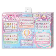HOT FOCUS 5 Days Impress Nails, Rainbow