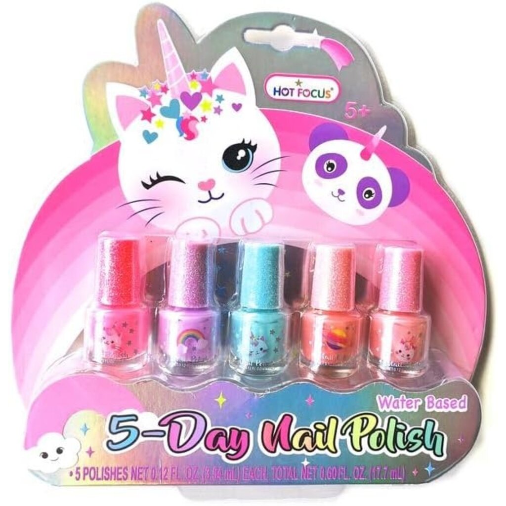 HOT FOCUS 5 Day Nail Polish, Caticorn