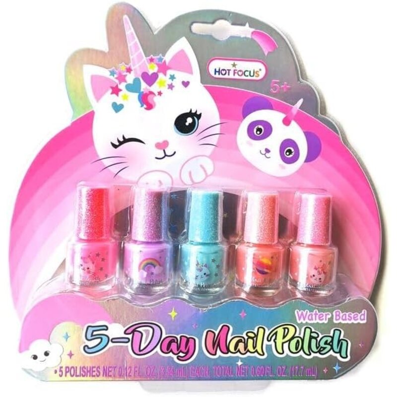 HOT FOCUS 5 Day Nail Polish, Caticorn