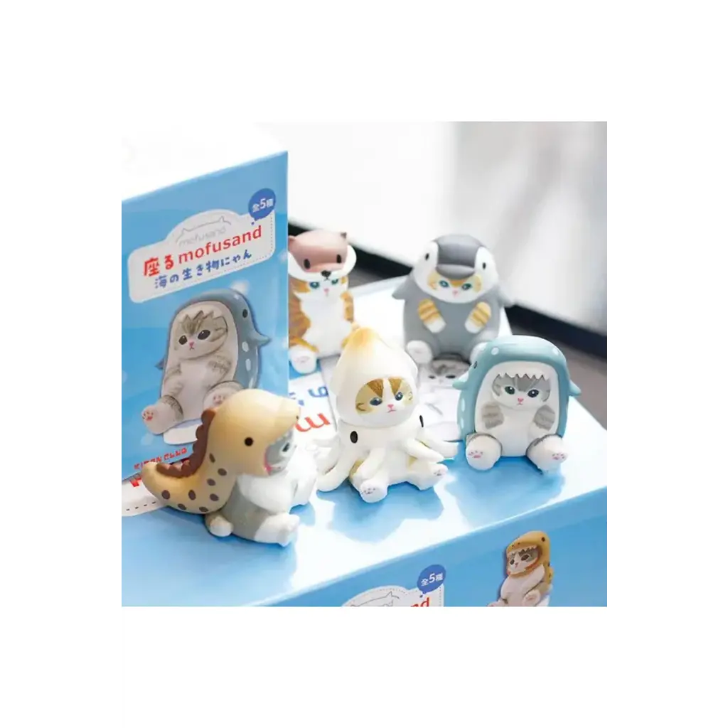 CLEVER IDIOTS Mofusand Marine Life Meow Blind Box