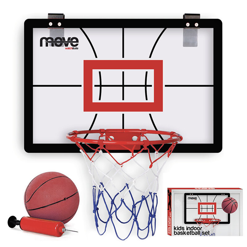 WATCHITUDE Kids Indoor Basketball Set