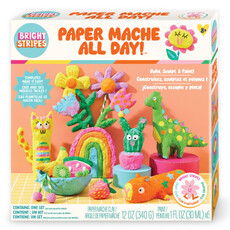 BRIGHT STRIPES Paper Mache All Day!