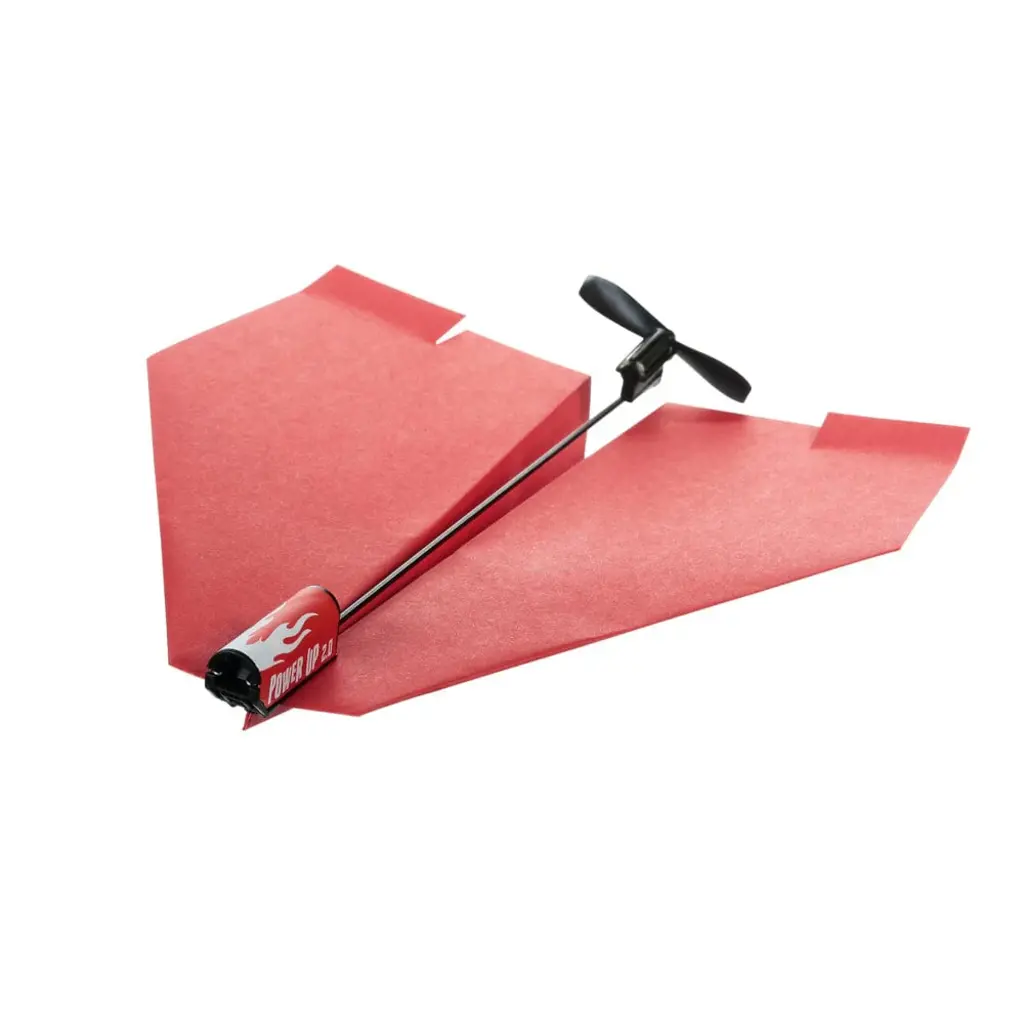 POWERUP TOYS Powerup 2.0 Paper Airplane Conversion Kit - Red