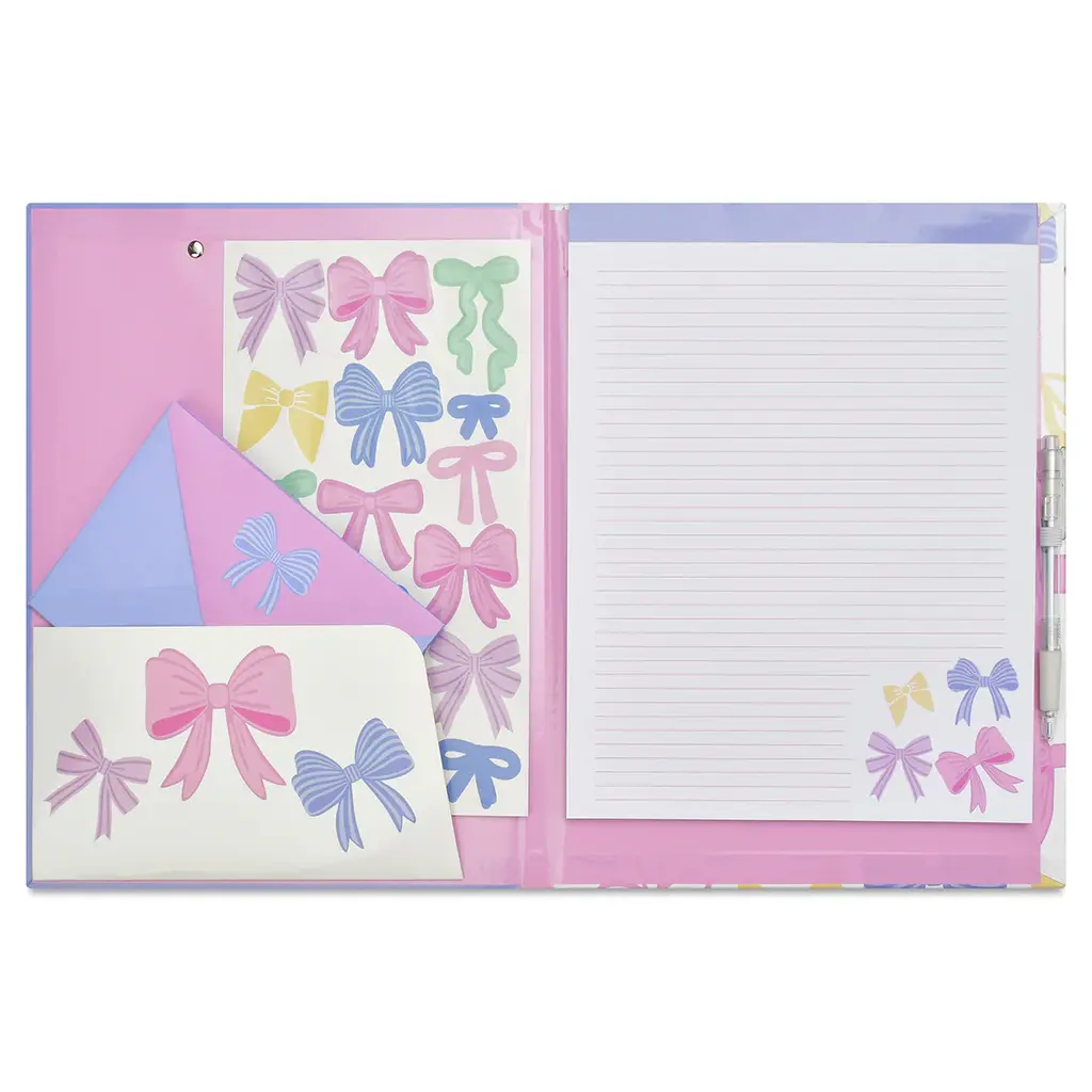 ISCREAM Pretty Bows Clipboard Set