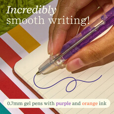 LIFELINES Scented Lava Pen Set of 2 Purple/Orange