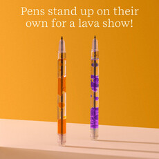 LIFELINES Scented Lava Pen Set of 2 Purple/Orange