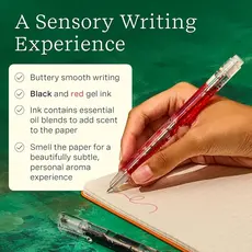 LIFELINES Scented Lava Pens Set of 2 Black/Red