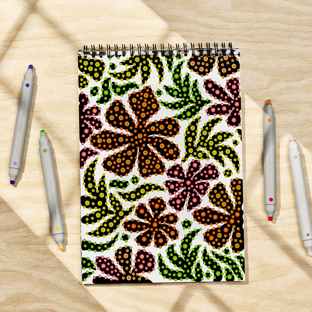 LIFELINES FlowArt Dot-Pop Natural Flow