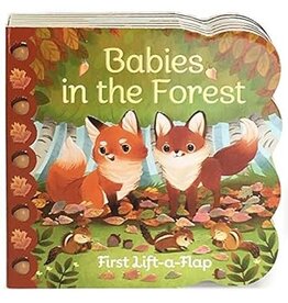 COTTAGE DOOR PRESS Babies in the Forest Lift-a-Flap Board Book