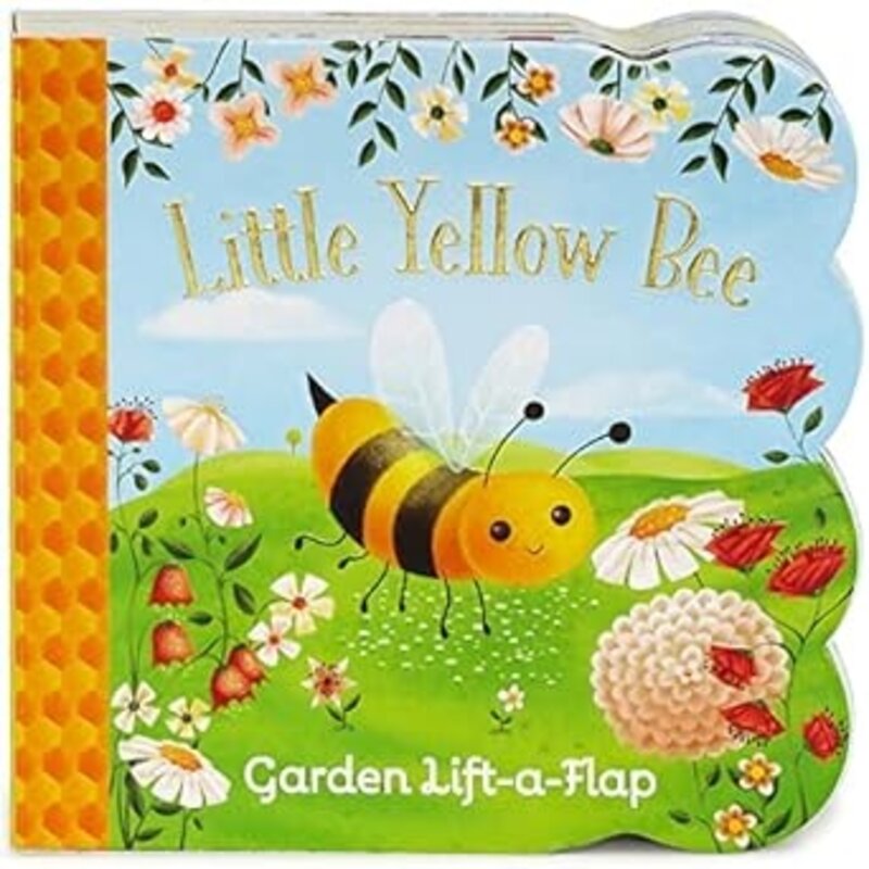 COTTAGE DOOR PRESS Little Yellow Bee Lift-a-Flap Board Book