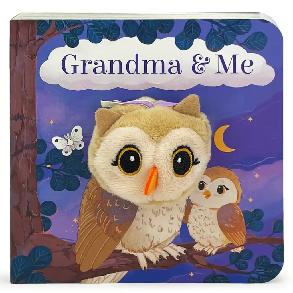 COTTAGE DOOR PRESS Grandma & Me Finger Puppet Board Book