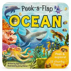 COTTAGE DOOR PRESS Ocean Interactive Lift-a-Flap Board Book