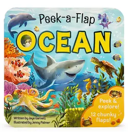 COTTAGE DOOR PRESS Ocean Interactive Lift-a-Flap Board Book