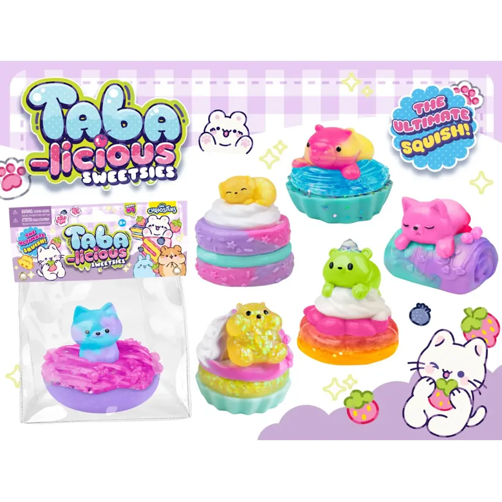 ORB TOYS Taba-Licious Sweetsies Assorted PDQ