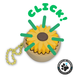 Jacob Mayberry's Menagerie Small Flower Fidget Clicker Jacob Mayberry's Menagerie Small Flower Fidget Clicker
