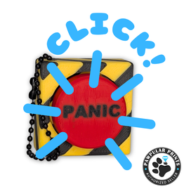 Jacob Mayberry's Menagerie Panic Button Fidget Clicker
