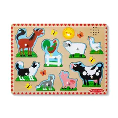 MELISSA & DOUG Farm Sound Puzzle 2+