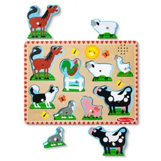 MELISSA & DOUG Farm Sound Puzzle 2+