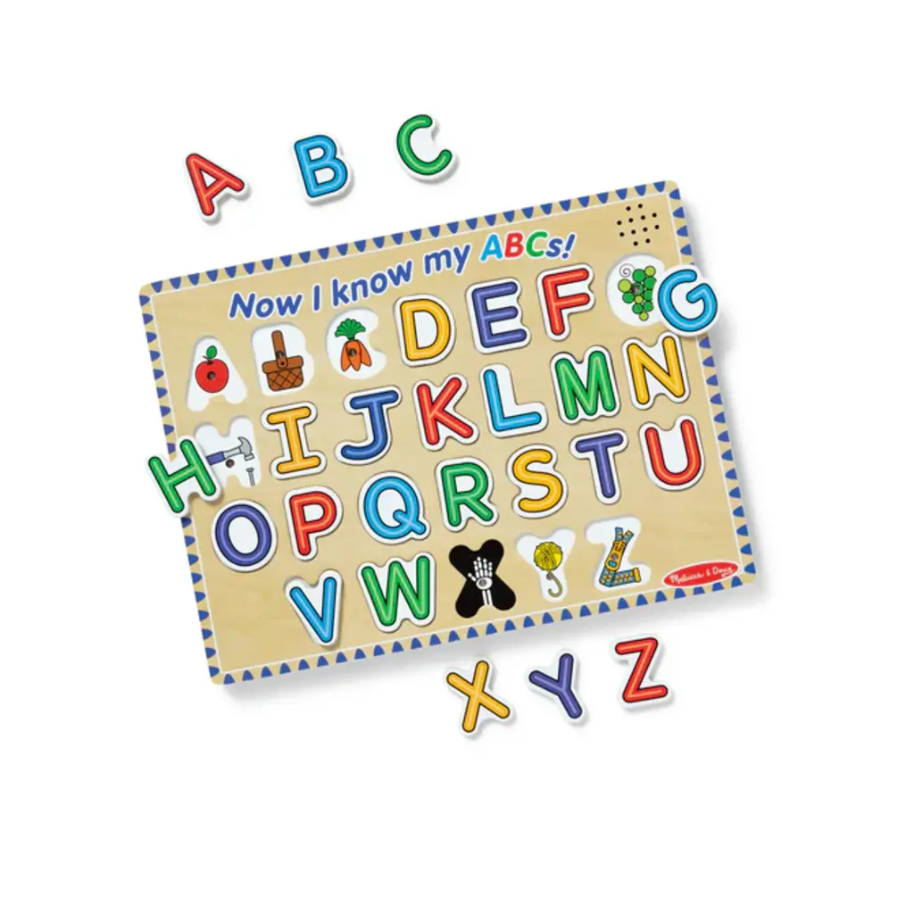 MELISSA & DOUG Alphabet Sound Puzzle 3+