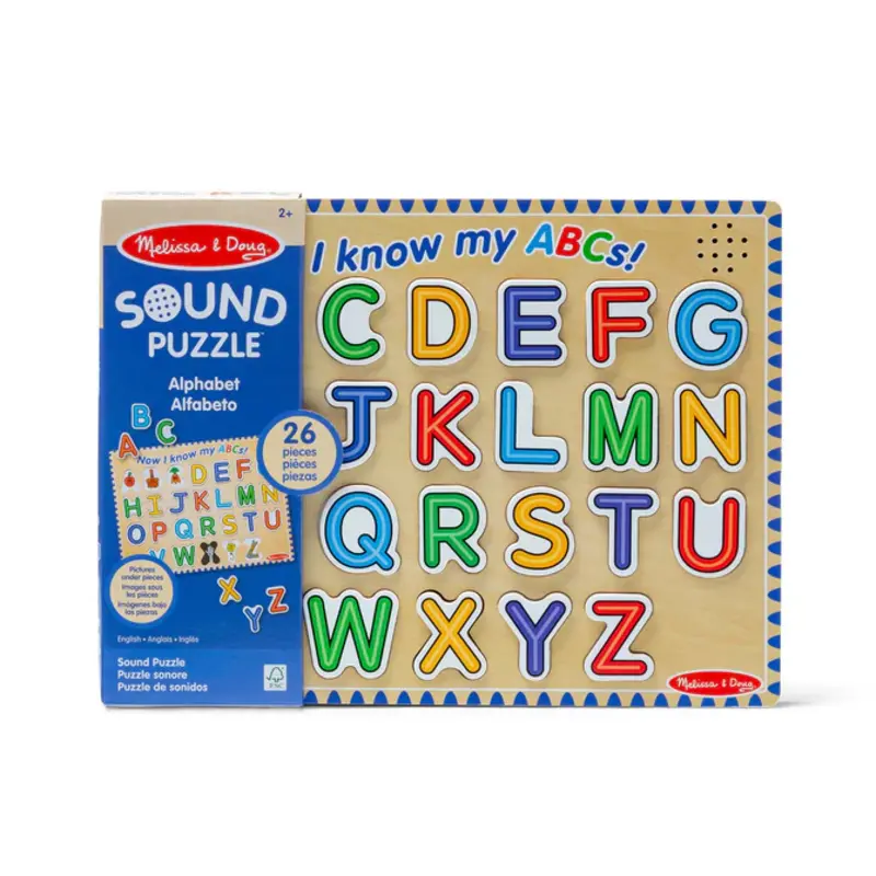MELISSA & DOUG Alphabet Sound Puzzle 3+