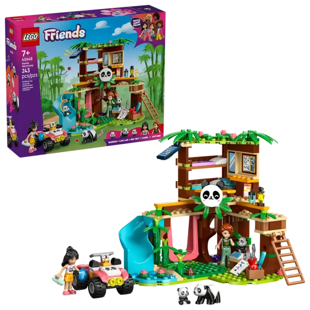 TOYHOUSE LEGO Friends Panda Sanctuary Animal Care