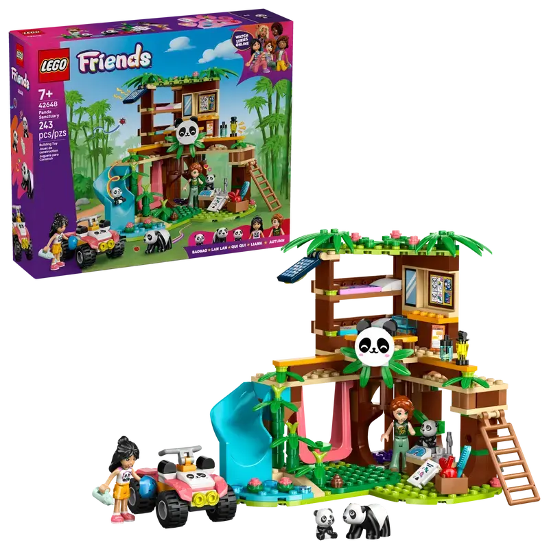 TOYHOUSE LEGO Friends Panda Sanctuary Animal Care