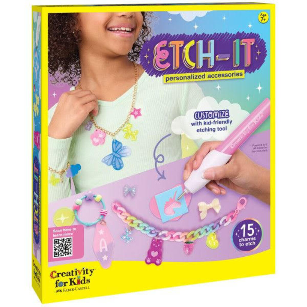 CREATIVITY FOR KIDS Etch-It Personalized Accessories