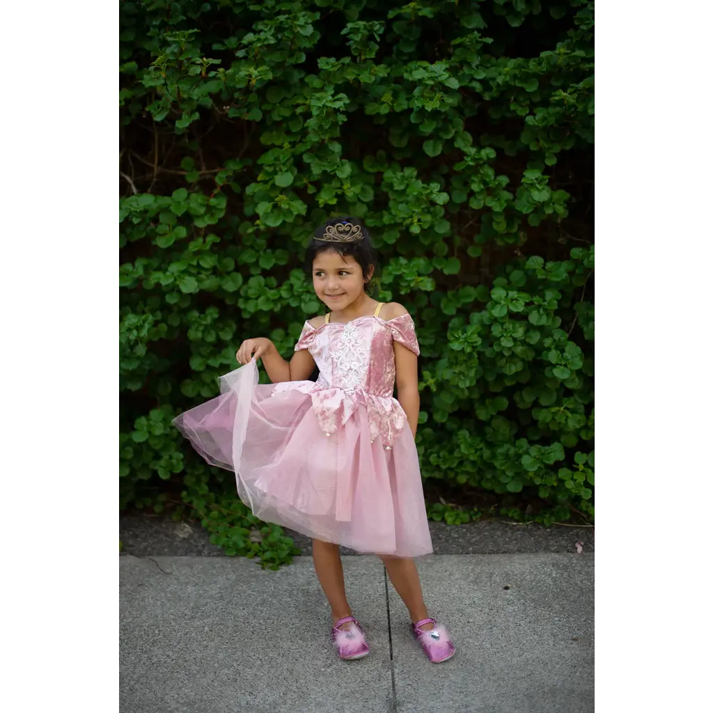 CREATIVE EDUCATION Prima Ballerina Dress- Dusty Rose (3-4)