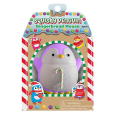 ZORBITZ Squishy Penguin Gingerbread House Asst