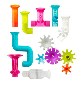 TOMY Boon Pipes & Tubes & Cogs Building Bath Toy Bundle