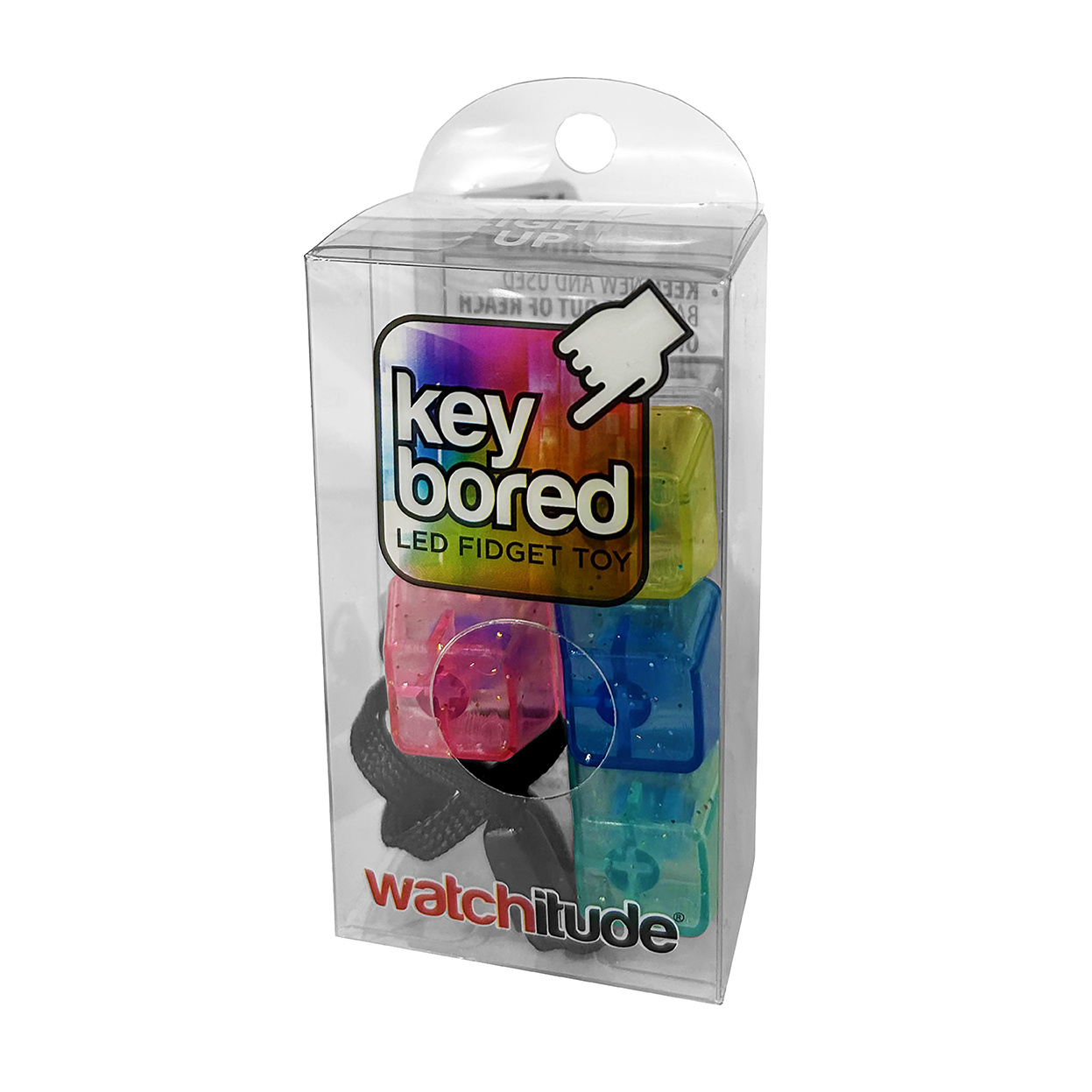 Key Bored LED Fidget Toy Assortment (1 Style)