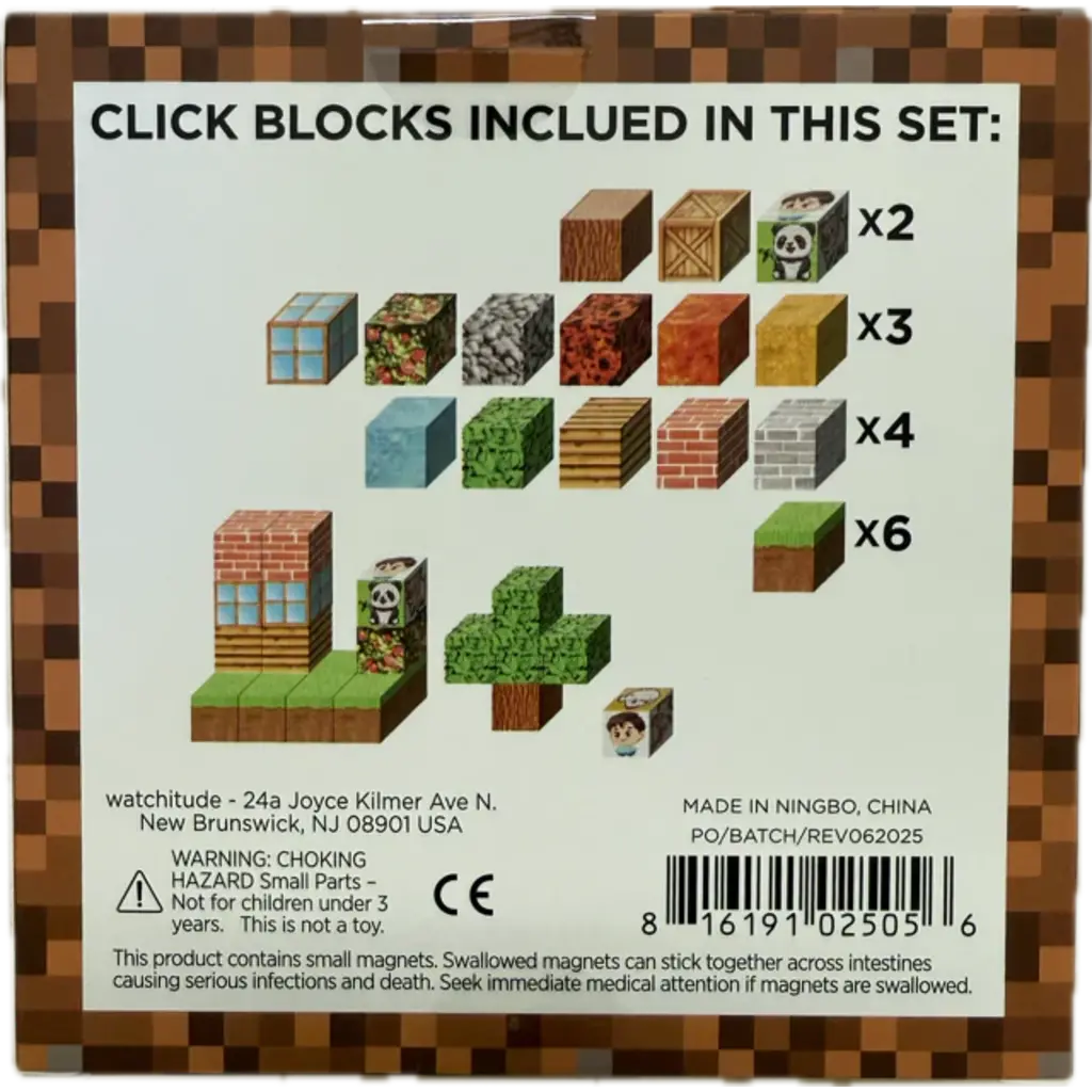 WATCHITUDE Magnetic Click Blocks 50pc
