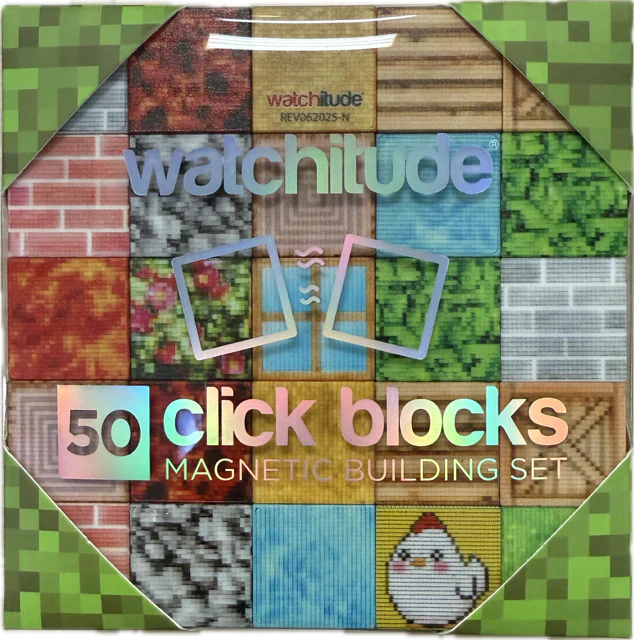 Magnetic Click Blocks 50pc
