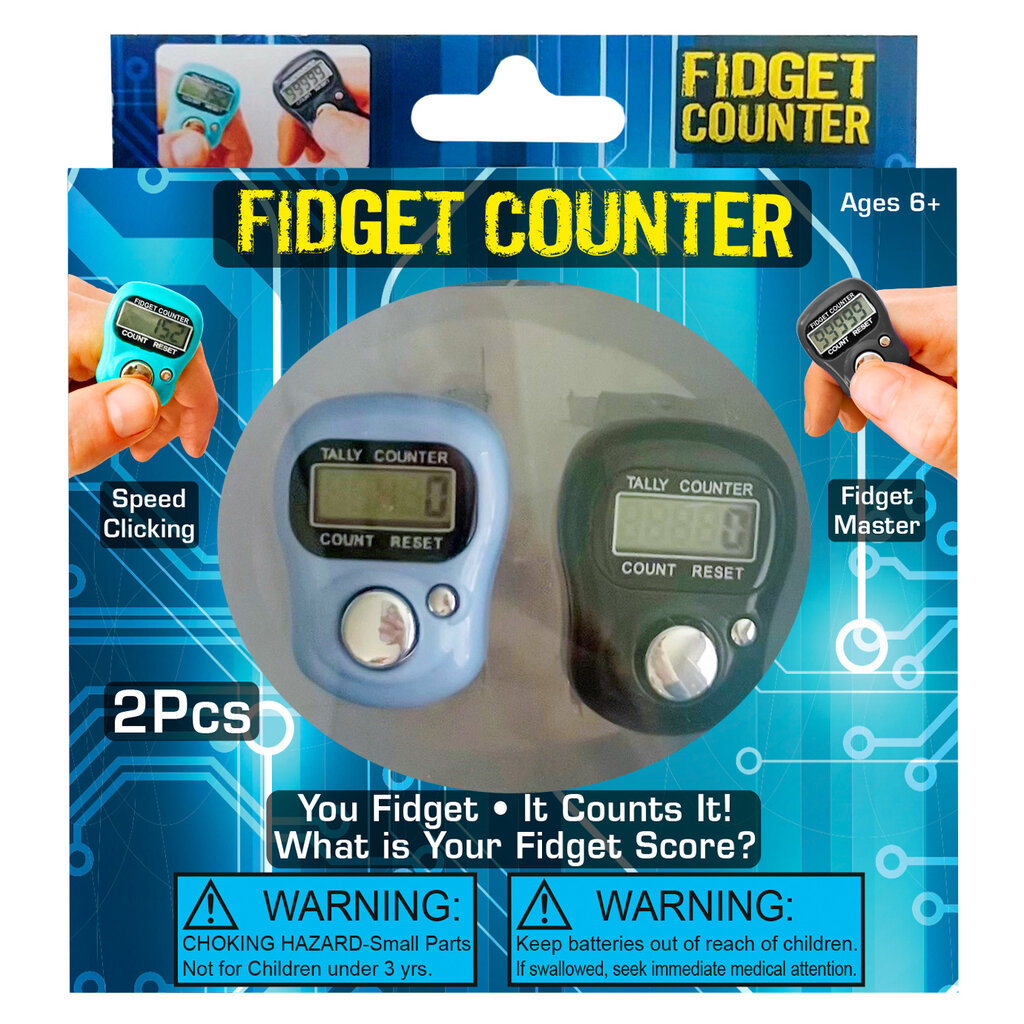 ZORBITZ Fidget Counter 2-Pk