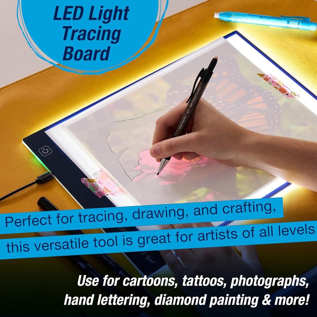 CREATIVITY FOR KIDS LED Light Tracing Board