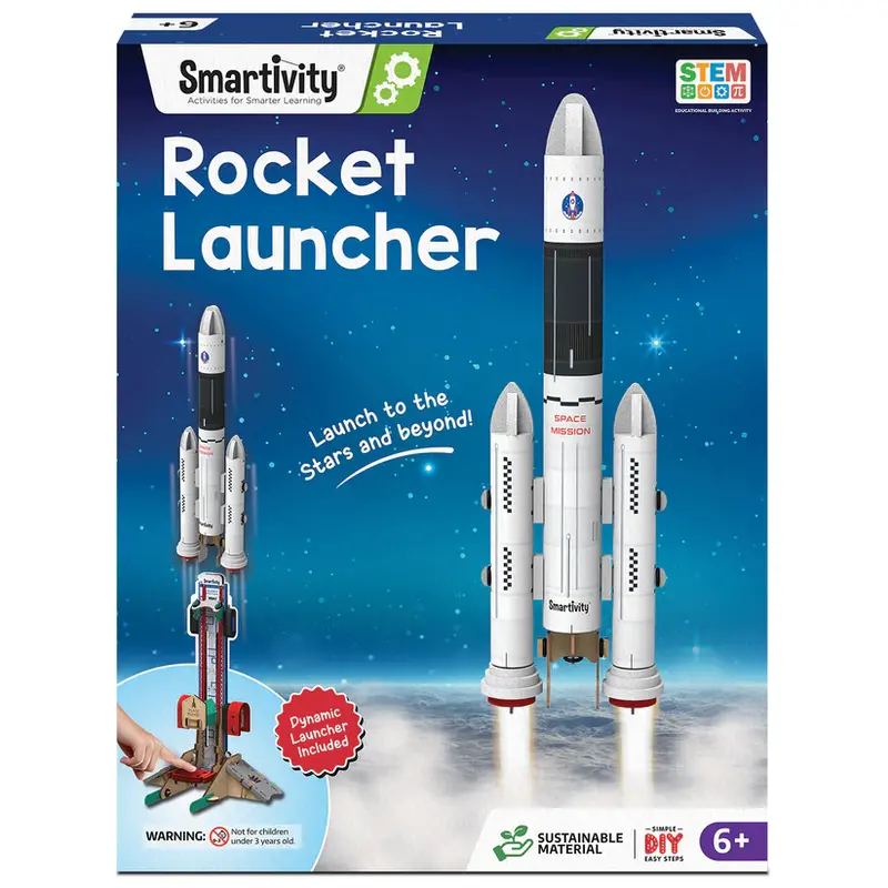 SMARTIVITY Rocket Launcher STEM Building Kit