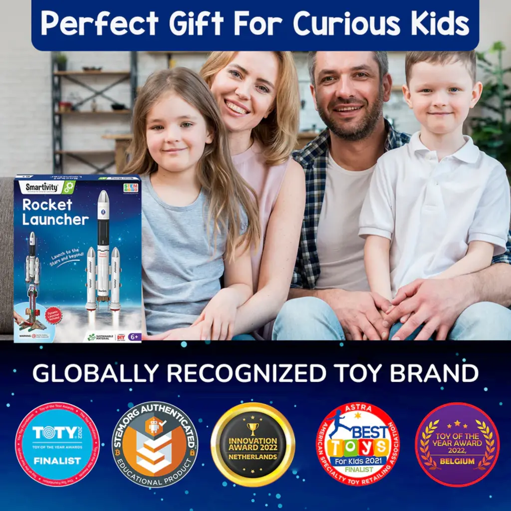 SMARTIVITY Rocket Launcher STEM Building Kit