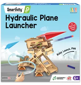 SMARTIVITY Hydraulic Plane Launcher STEM Building Kit