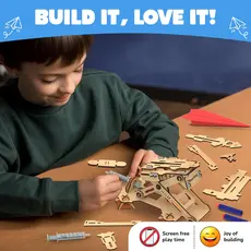 SMARTIVITY Hydraulic Plane Launcher STEM Building Kit