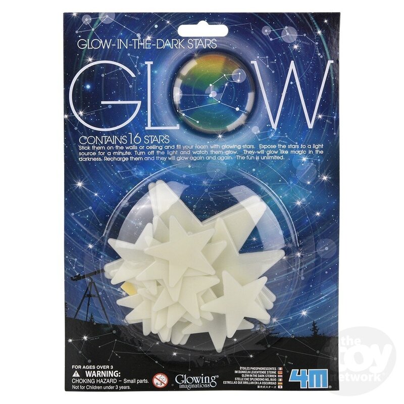 TOY NETWORK Glow in the Dark Stars (TN)