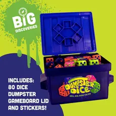 BIG DISCOVERIES Dumpster Dice Game
