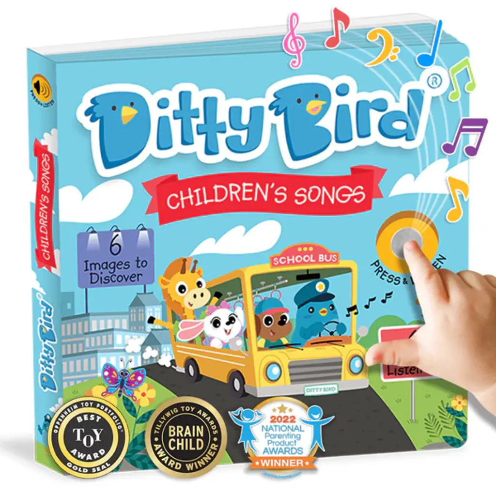 DITTY BIRD Ditty Bird Sound Book - Children's Songs