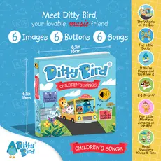 DITTY BIRD Ditty Bird Sound Book - Children's Songs