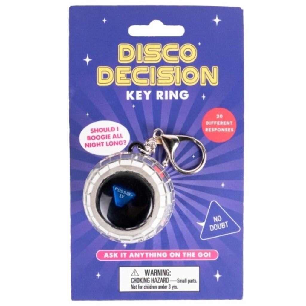 FIZZ CREATIONS Disco Decision Ball Keychain