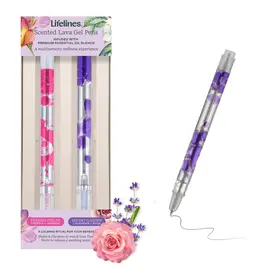 LIFELINES Scented Lava Pens Set of 2 Pink/Purple