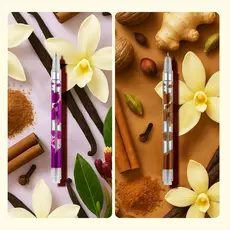 LIFELINES Lava Pens Set of 2 Violet/Brown