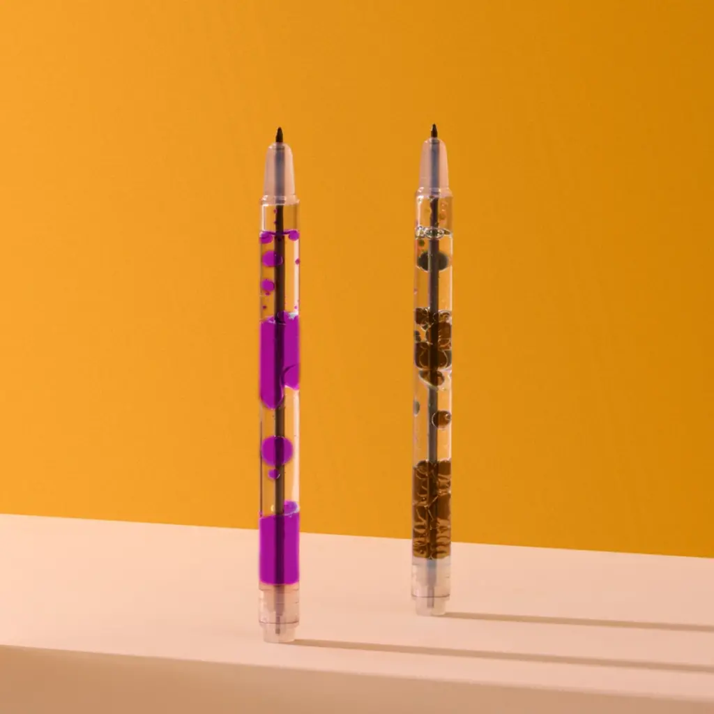 LIFELINES Lava Pens Set of 2 Violet/Brown