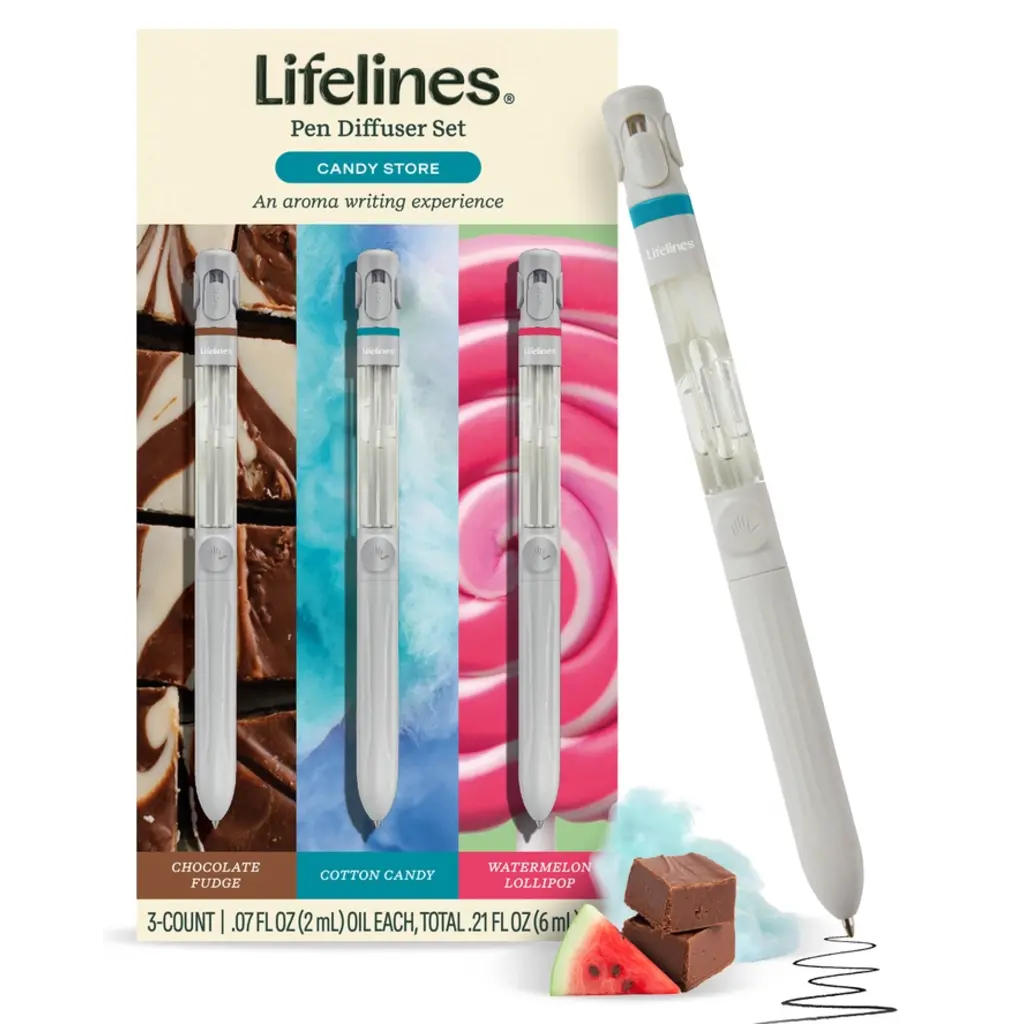 LIFELINES Yummy Pens Gift Set 3-Pack - Candy Store