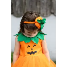 CREATIVE EDUCATION Pumpkin Patch Princess Dress and Headband 3-4
